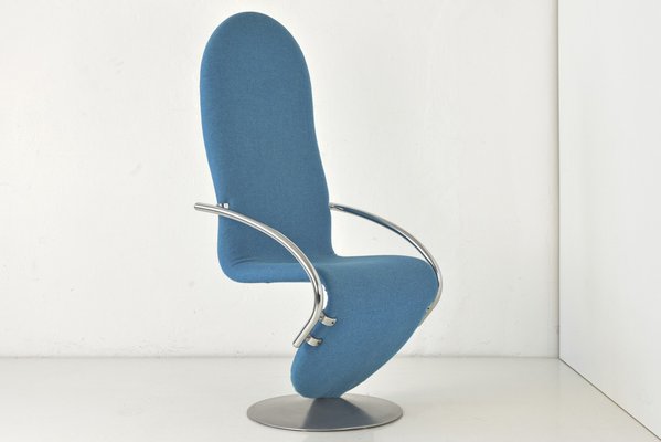 1-2-3 Series Highback Chair by Verner Panton for Fritz Hansen, Denmark, 1973-LOB-1305210