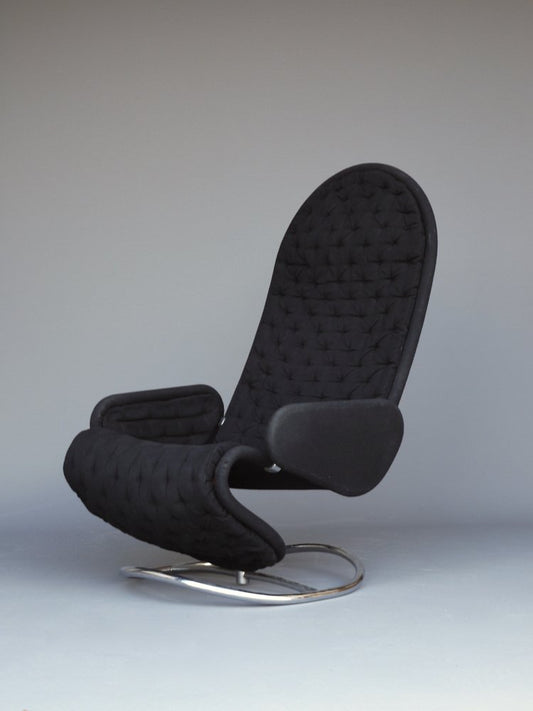 1-2-3 System Lounge Rocking Chair by Verner Panton for Fritz Hansen, 1975