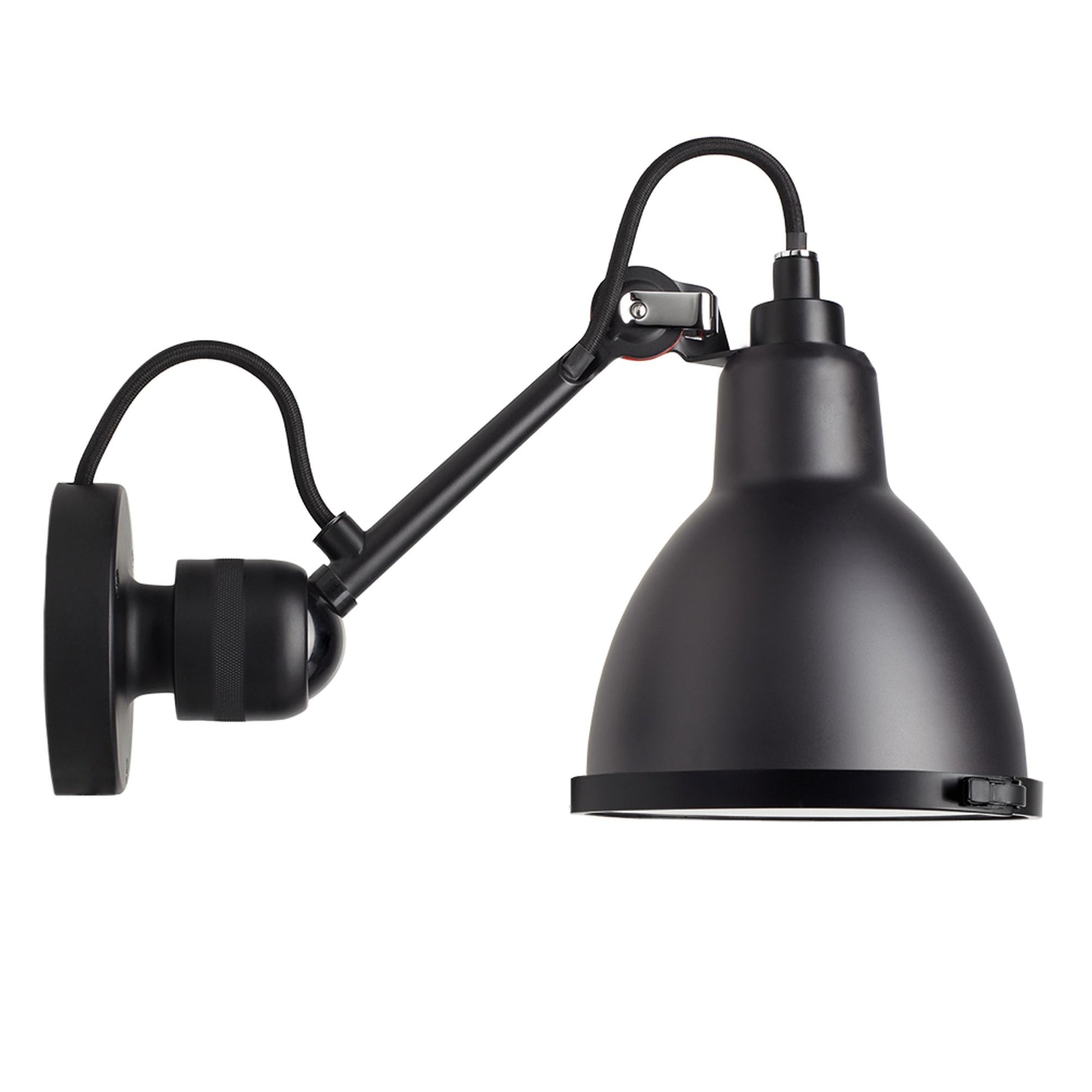 N304 Wall Lamp by Lampe Gras #Bathroom Mat Black