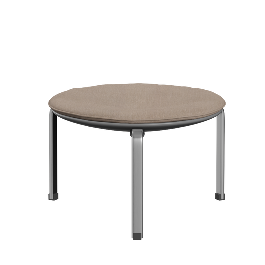 PK33 Stool, chrome frame