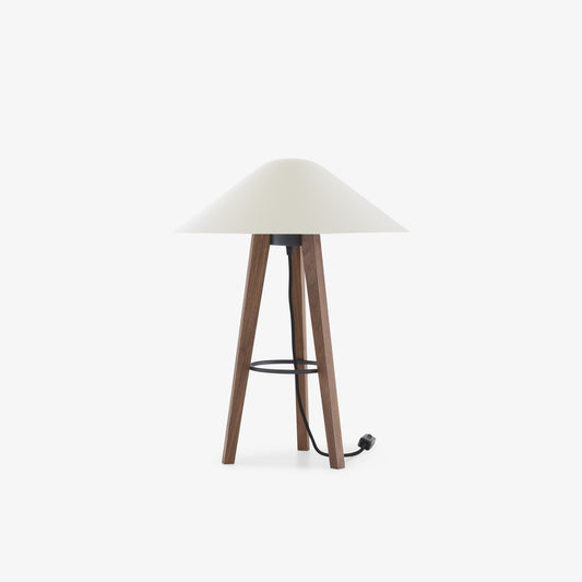 MELUSINE - LED steel and wood table lamp