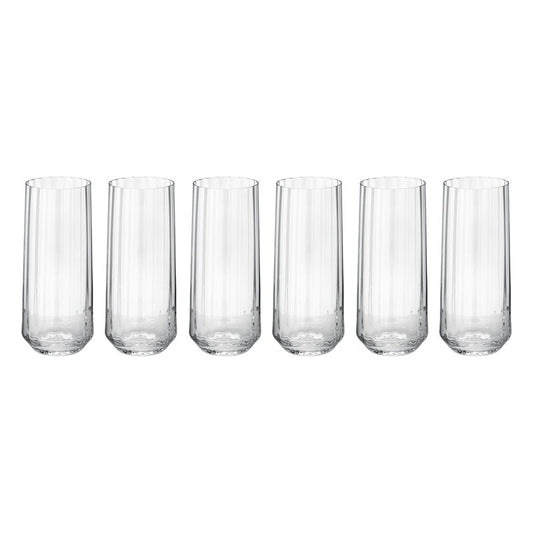 Bernadotte highball glass by Georg Jensen #6 pcs #