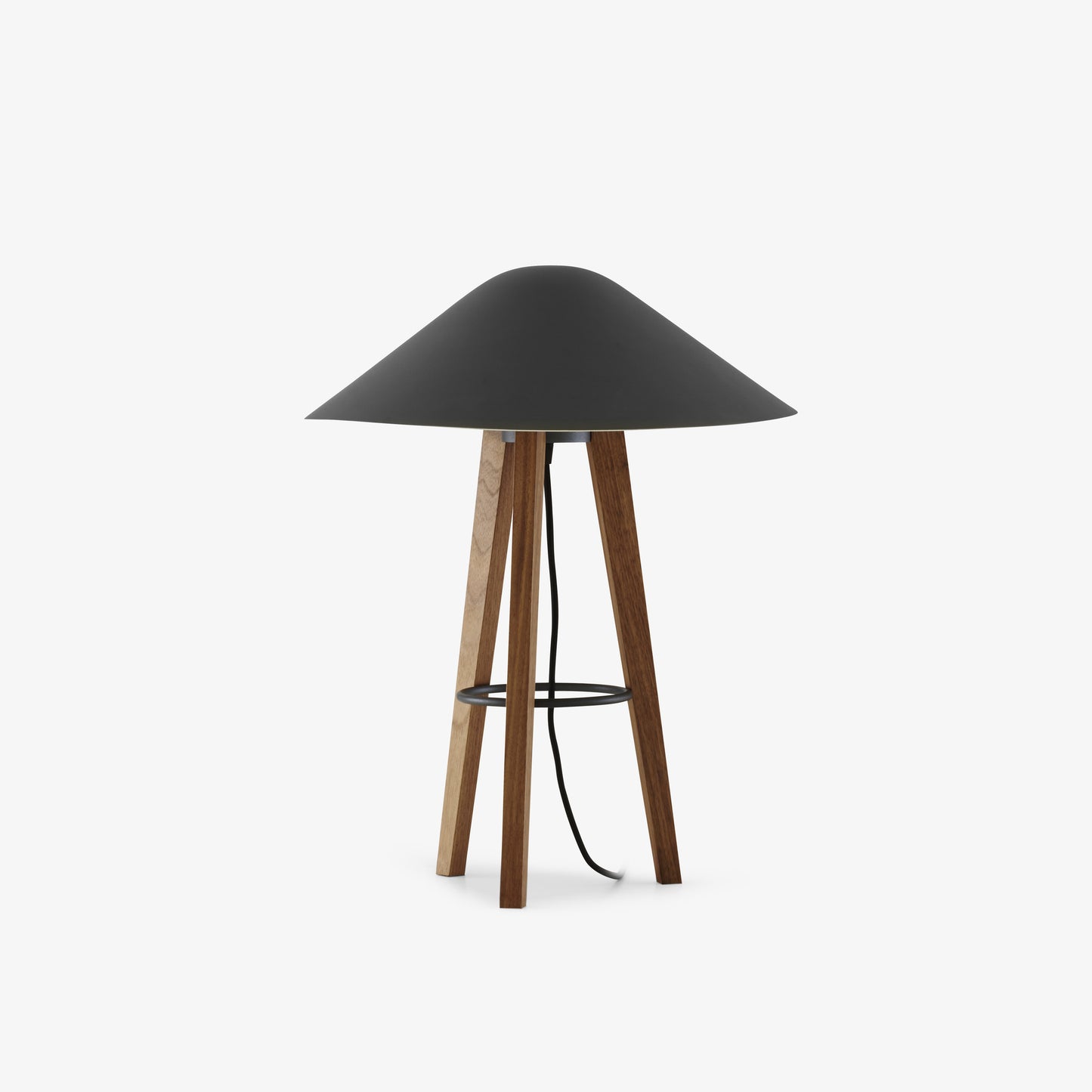 MELUSINE - LED steel and wood table lamp