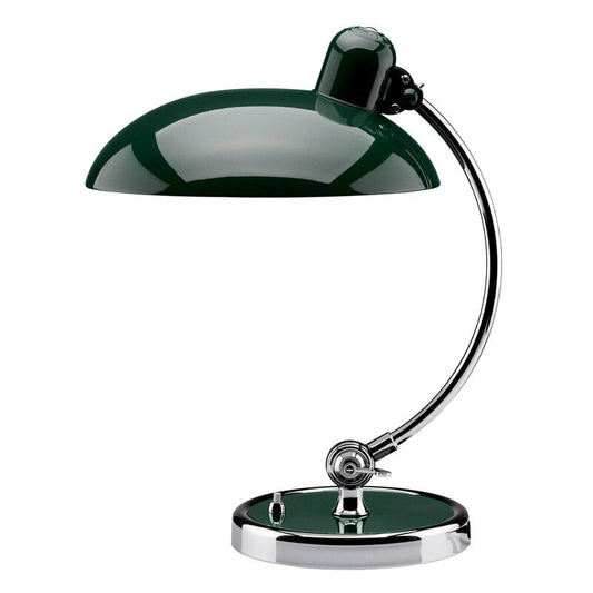 Kaiser Idell 6631-T Luxus table lamp by Fritz Hansen #dark green #