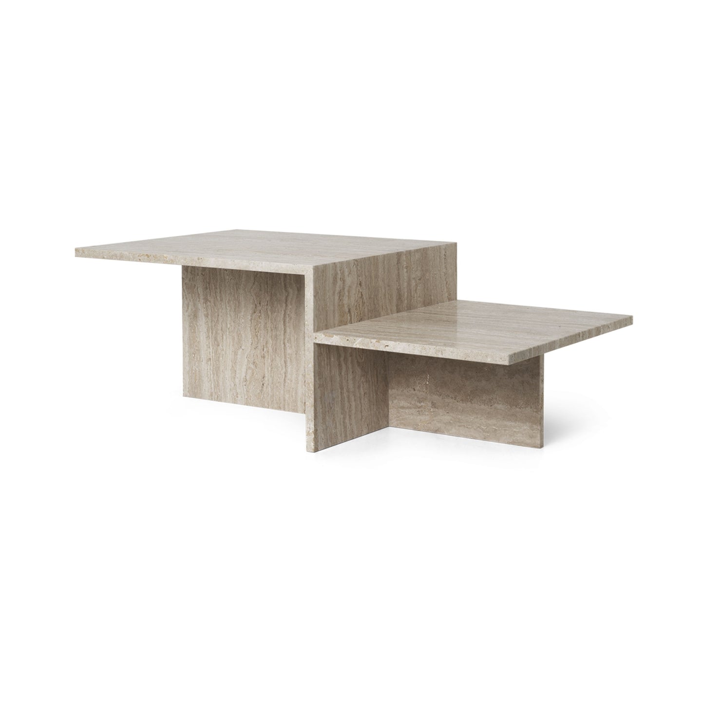 Distinct Coffee Table H35 by Ferm Living #Travertine