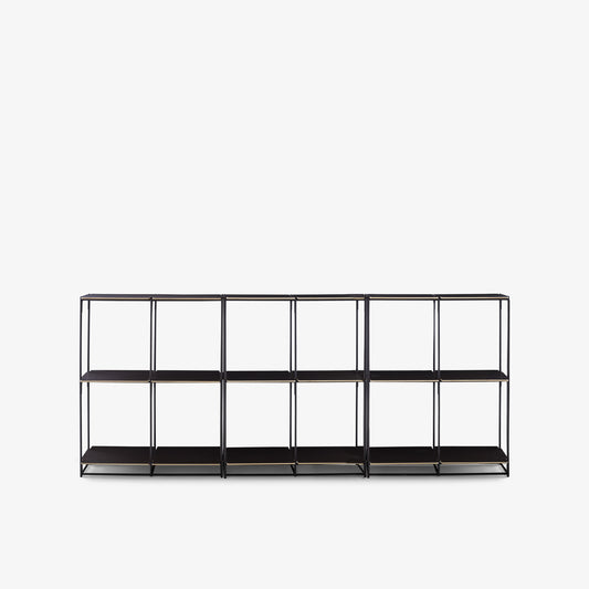 La bibliotheque fil - Shelving unit 3 Module - h 88