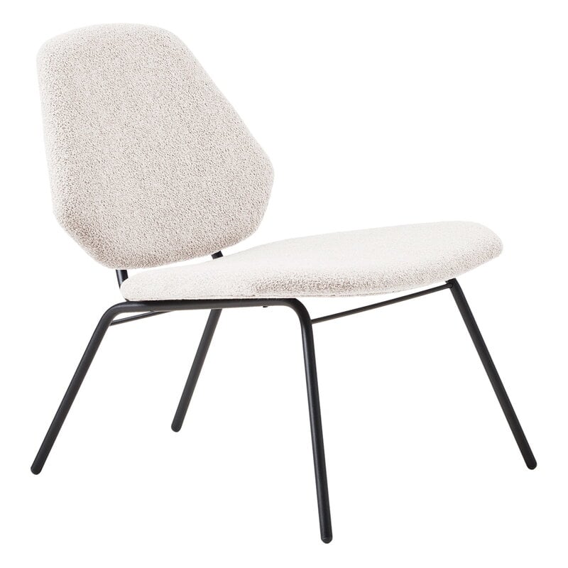 Lean lounge chair by Woud #ivory #