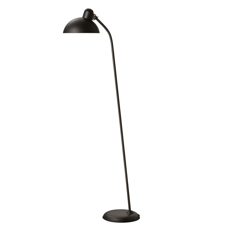 Kaiser Idell 6556-F floor lamp by Fritz Hansen #matt black #