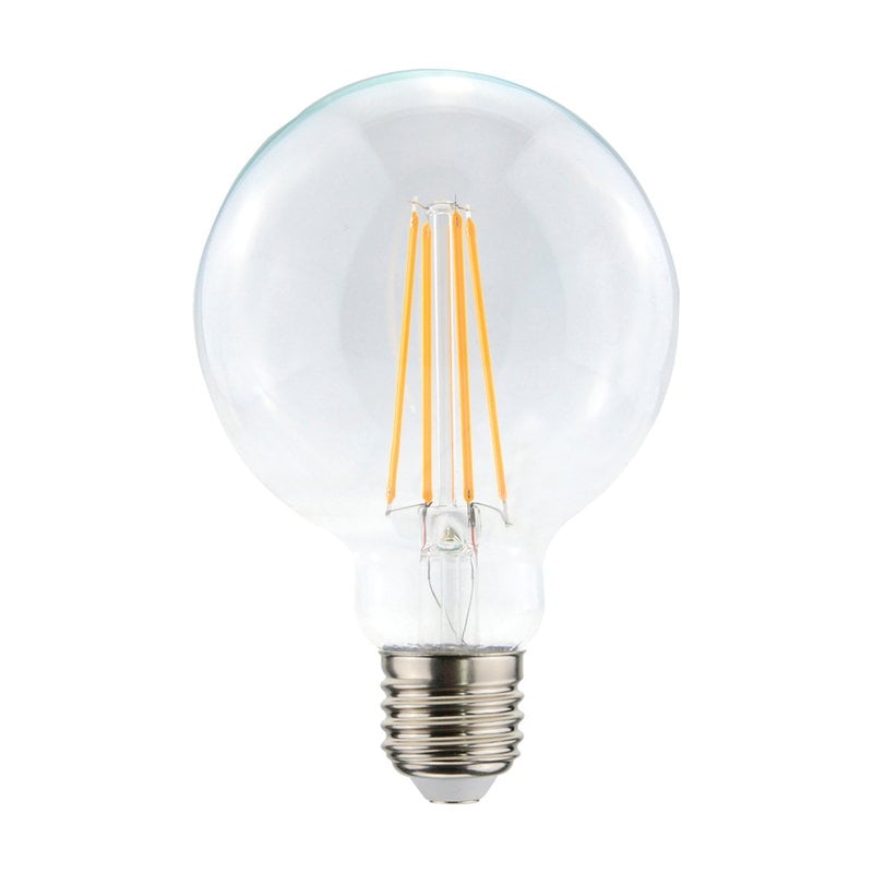 LED Globe G95 filament bulb 4,5W E27 470lm by Airam #dimmable #