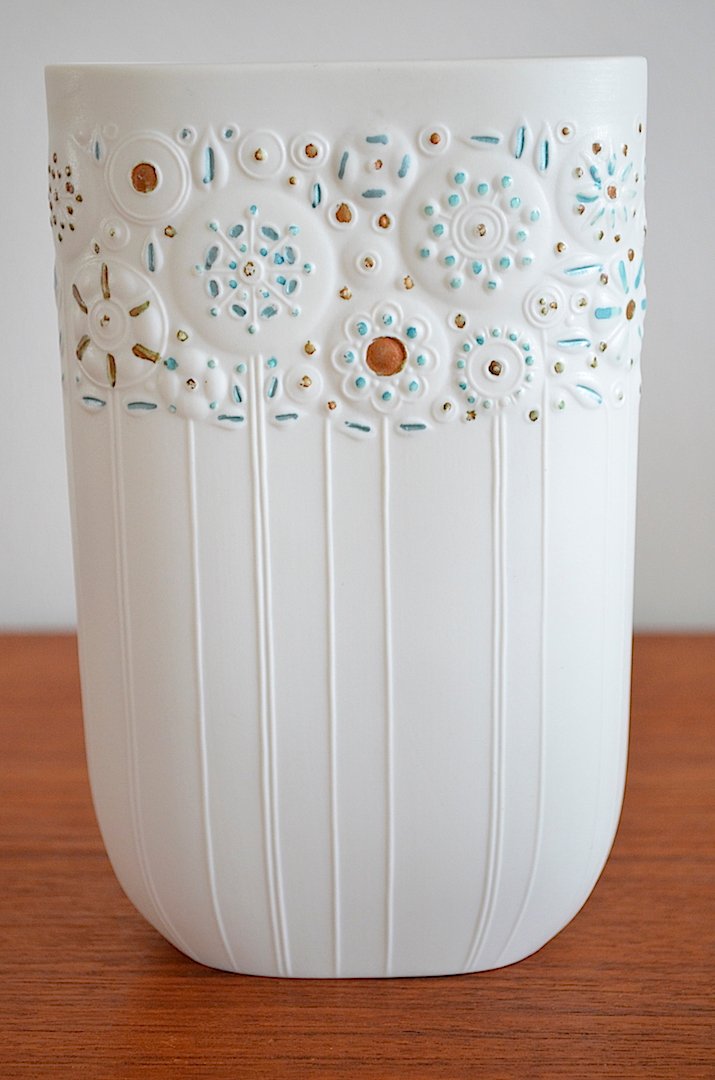 100th Anniversary Vase by Martin Freyer for Rosenthal, 1970s