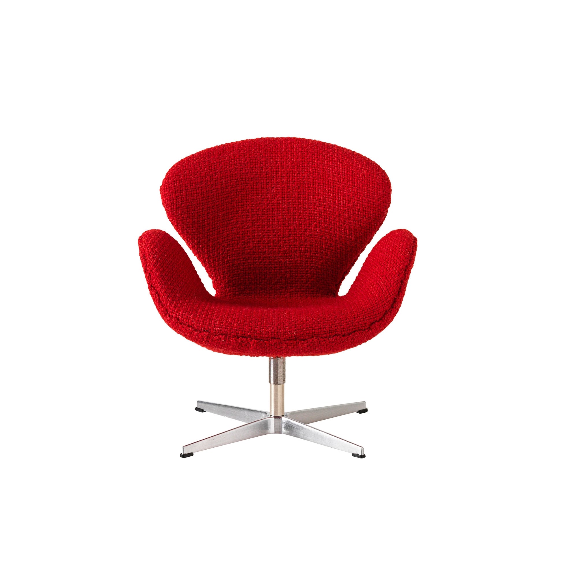 Miniature Swan Armchair by Fritz Hansen #Red