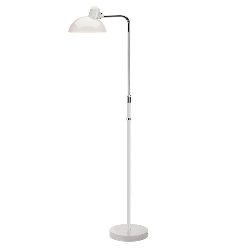Kaiser Idell 6580-F Luxus floor lamp by Fritz Hansen #white #