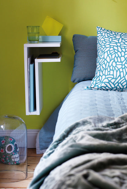 F-shelf, left, white