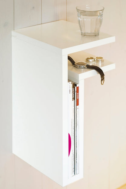 F-shelf, left, white