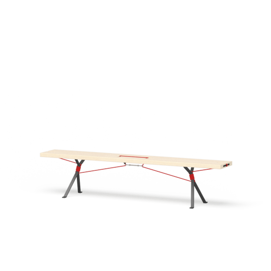 [국내재고] Kampenwand Bench / 모델-KAMPENWAND BENCH / 마감-waxed / 로프 색상-Red