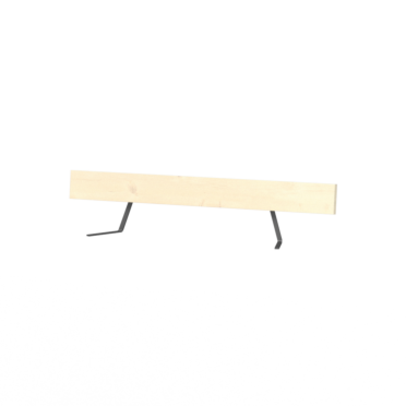 Kampenwand Bench Backrest by Nis Holger Moorman