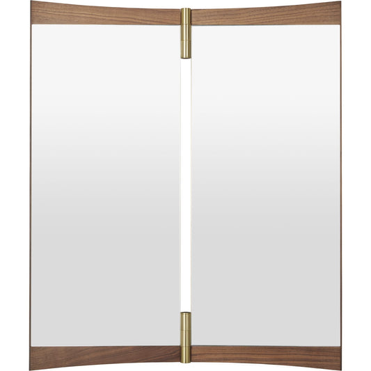 Vanity 2 Mirror by GUBI #American Walnut