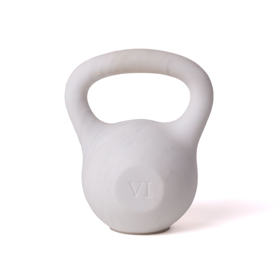 Marble Decorative Object Lvdis Kettlebell by Seletti