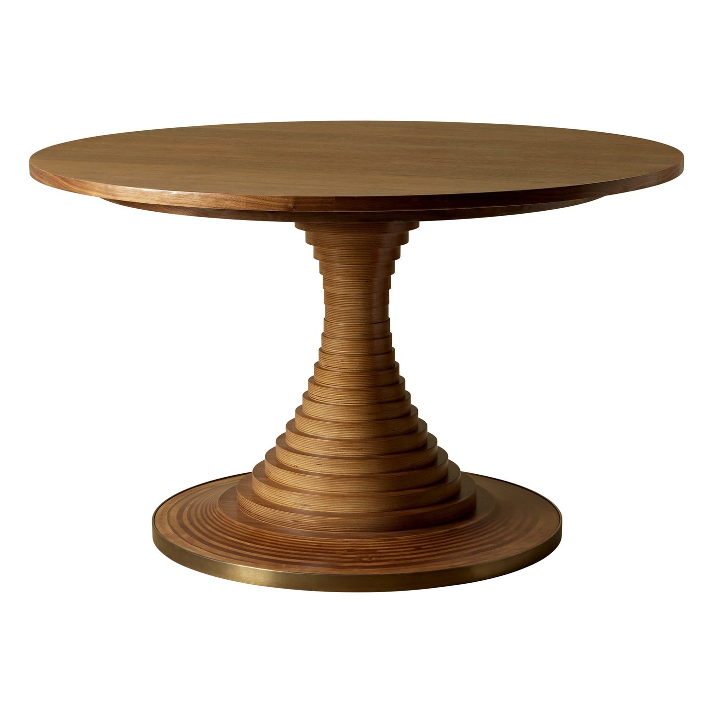 Tavolo a Dischi dining table, 120 cm, walnut