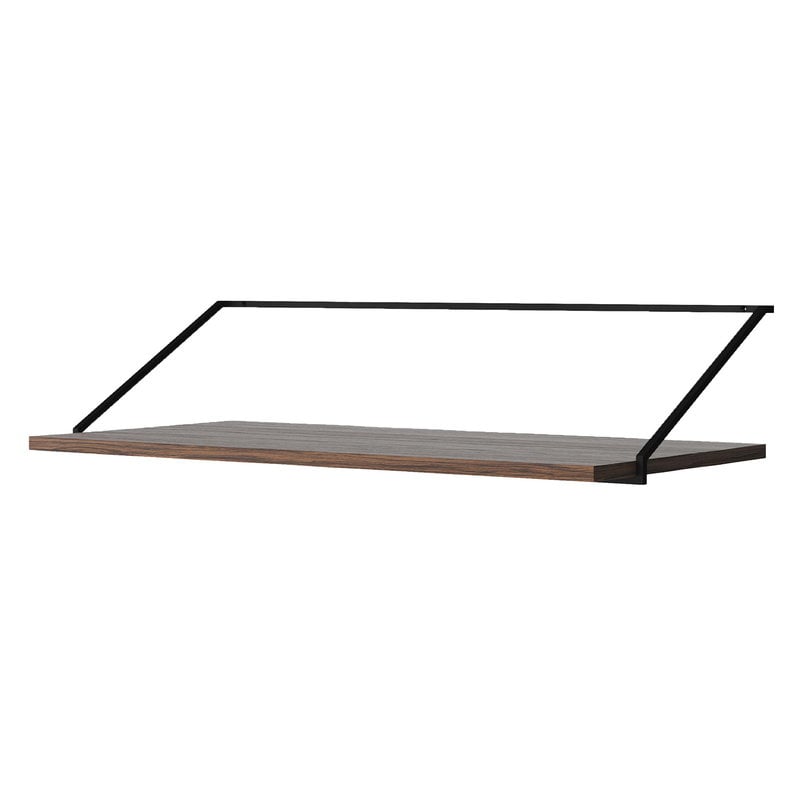 Rail desk by Audo Copenhagen #dark stained oak - black #