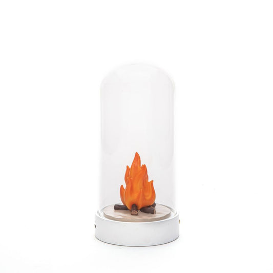 Resin and Glass Table Lamp My Little Bonfire by Seletti #Bonfire