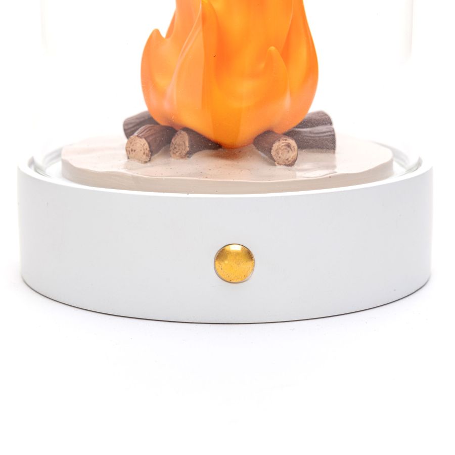 Resin and Glass Table Lamp My Little Bonfire by Seletti #Bonfire