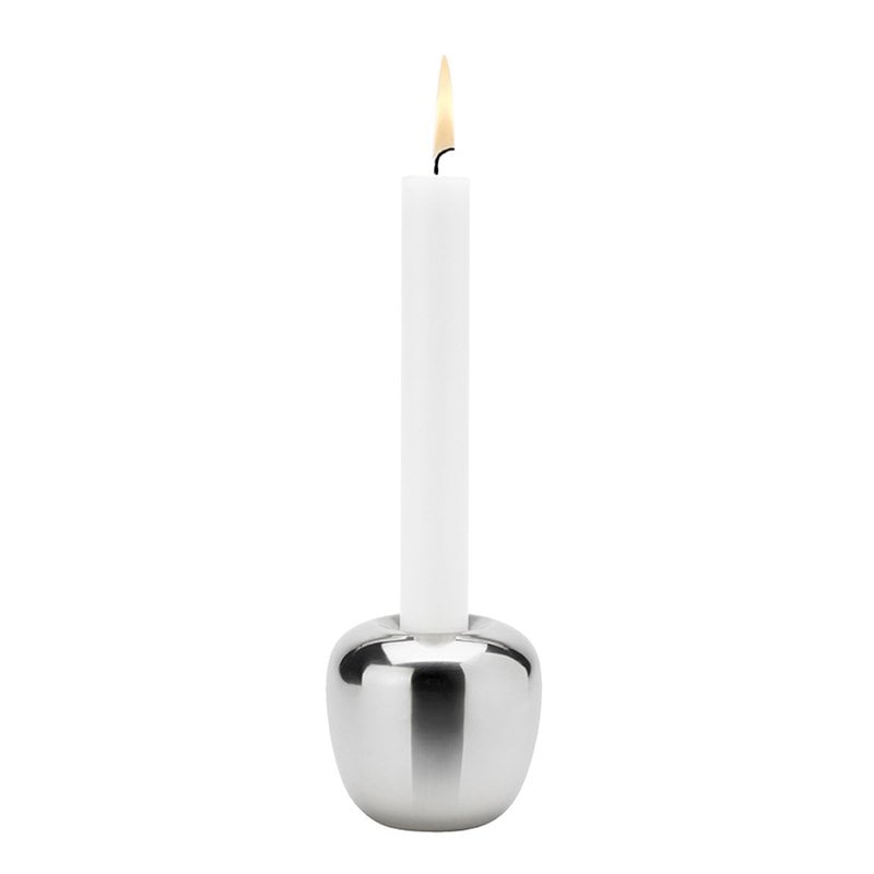 Ora candleholder by Stelton #small, steel #