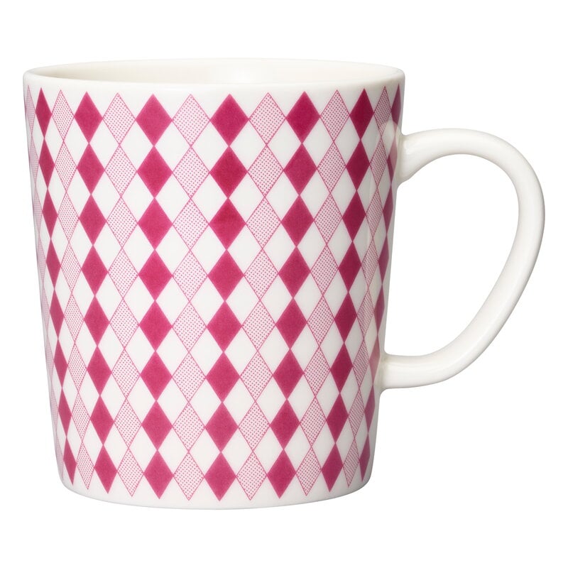 Pajazzo mug 0,3L by Arabia #Pink Ribbon #