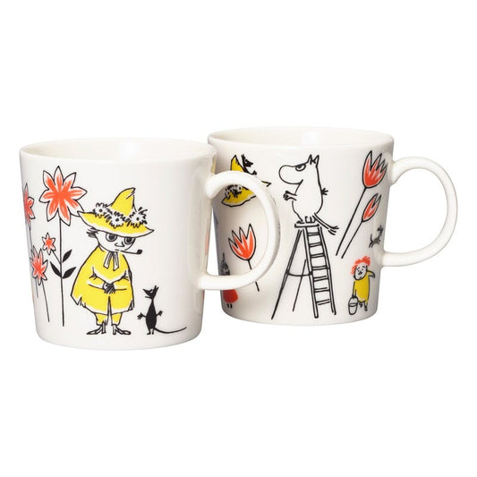 Moomin mug set by Arabia #2 pcs, ABC #