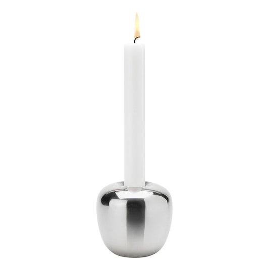 Ora candleholder by Stelton #large, steel #