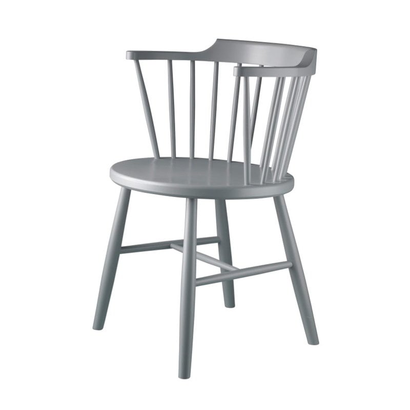 J18 chair by FDB Møbler #grey #