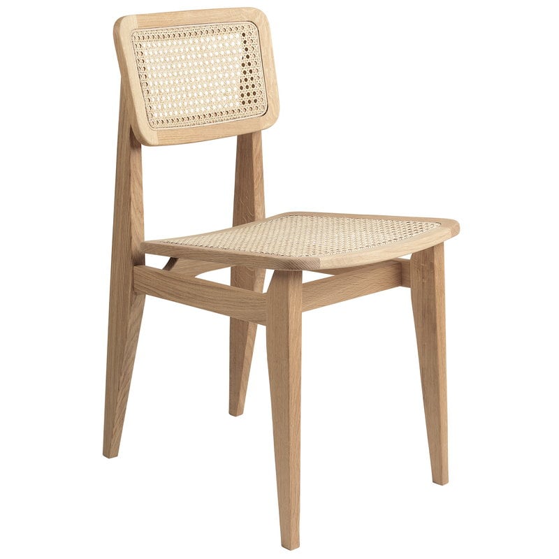 C-Chair by GUBI #cane - oiled oak #