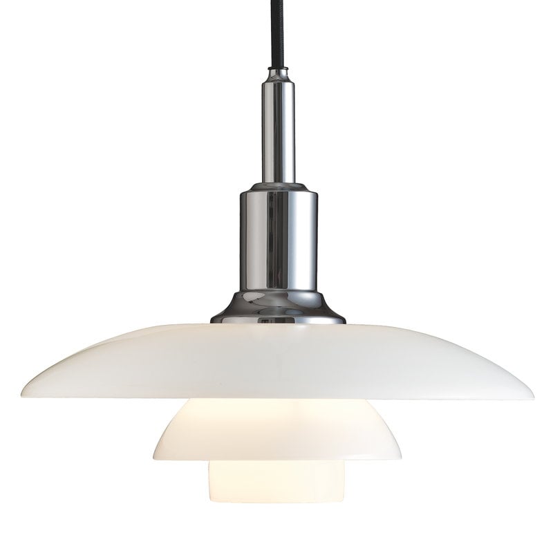 PH 3/2 pendant by Louis Poulsen #chrome plated #