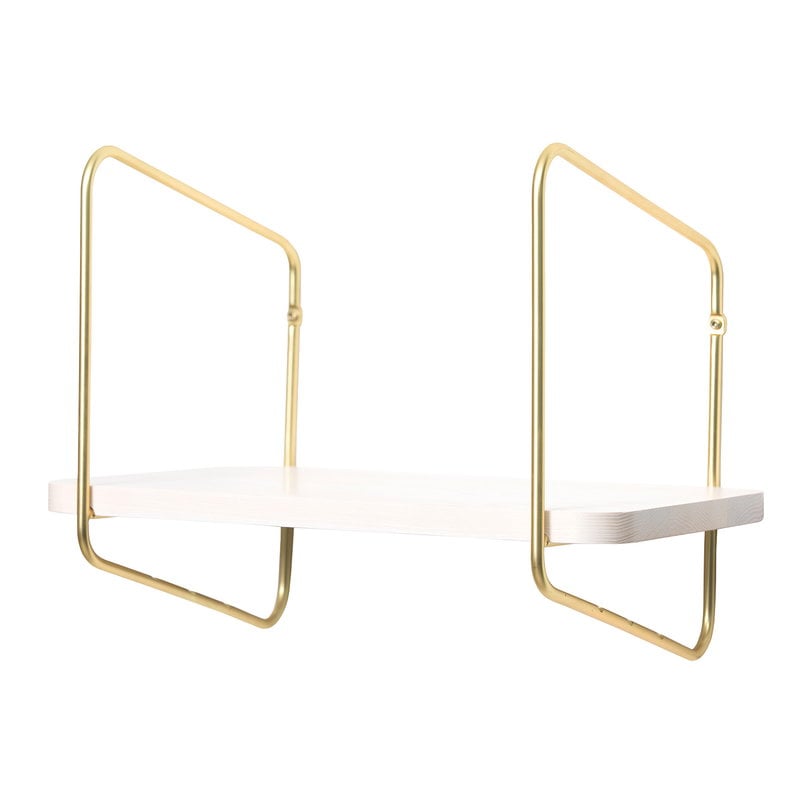 Urban Nomad shelf S by Fólk Reykjavík #white - gold #