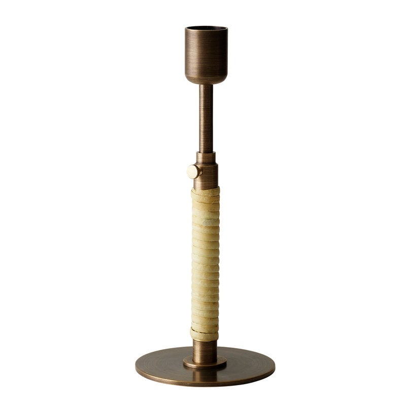 Duca candle holder by Audo Copenhagen #bronzed brass #