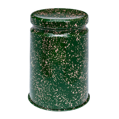Last stool, green - pink splatter