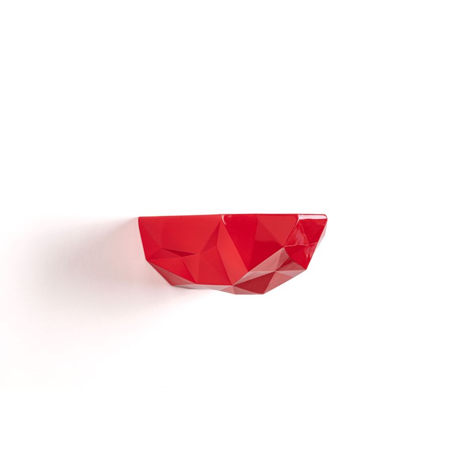 Resin Shelf Space Rocks Small by Seletti #Red