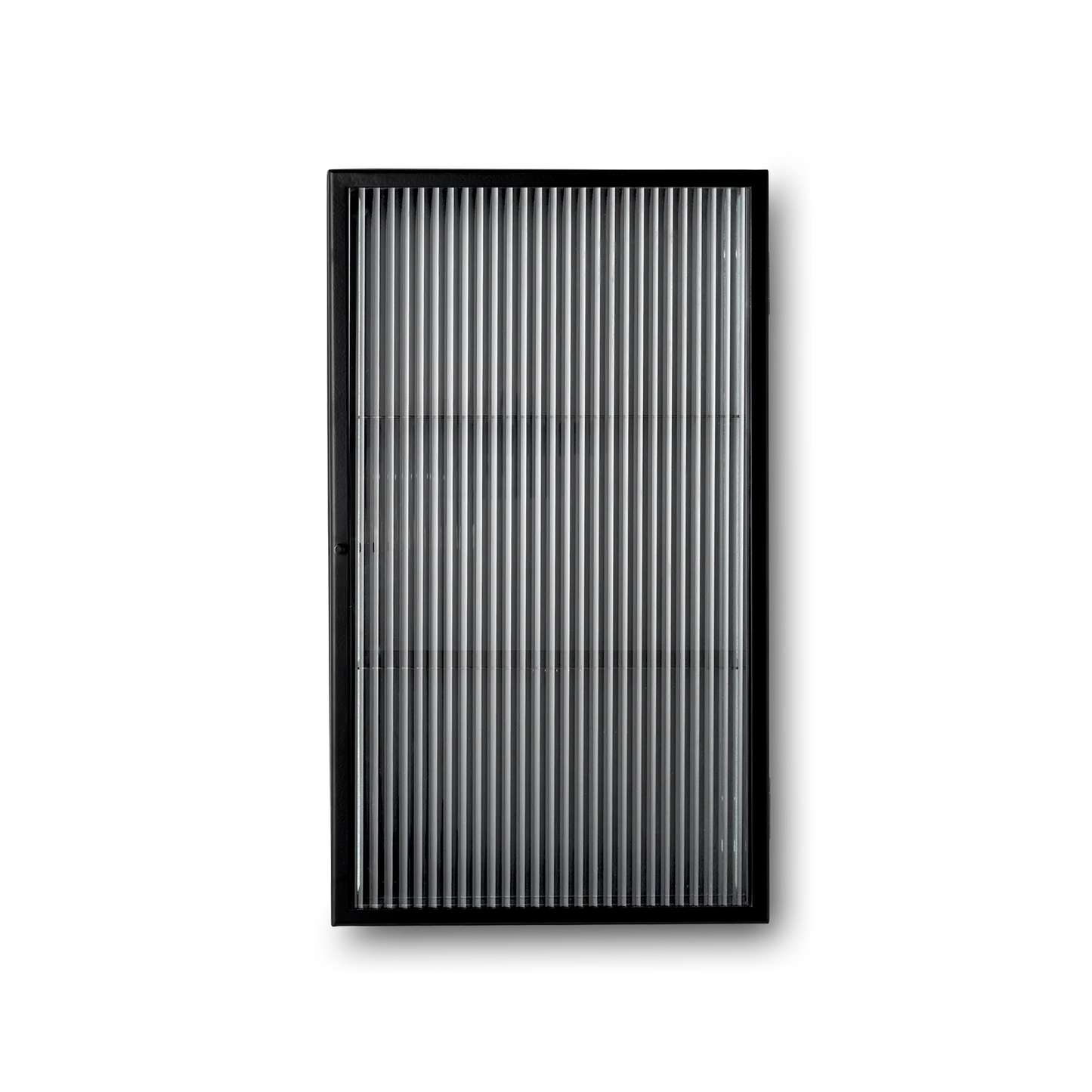 Haze Wall Cabinet by Ferm Living #Reeded glass/Black