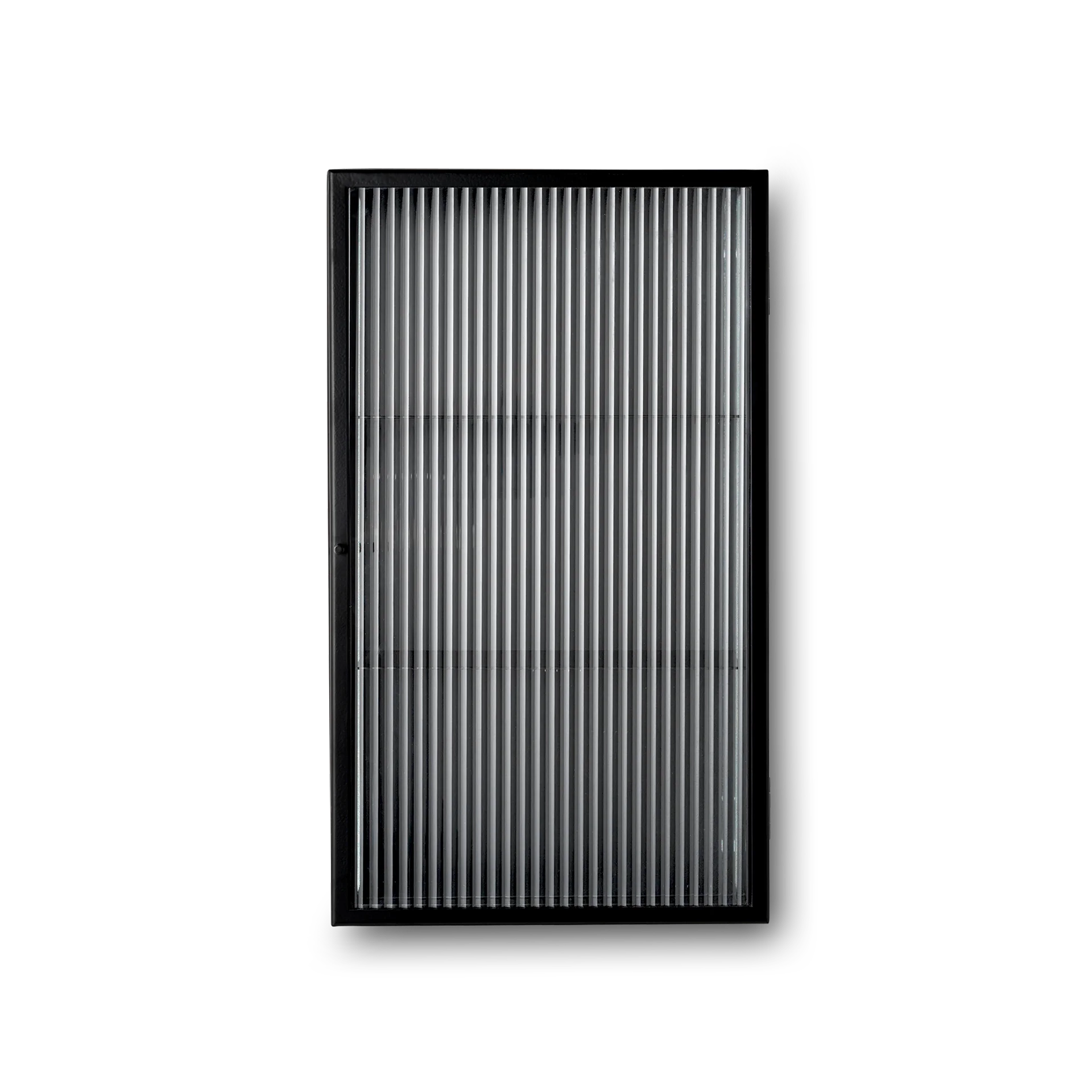 Haze Wall Cabinet by Ferm Living #Reeded glass/Black