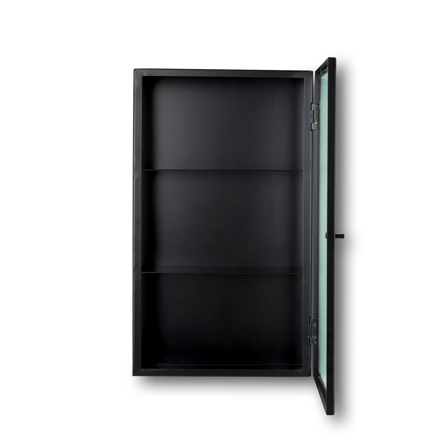 Haze Wall Cabinet by Ferm Living #Reeded glass/Black