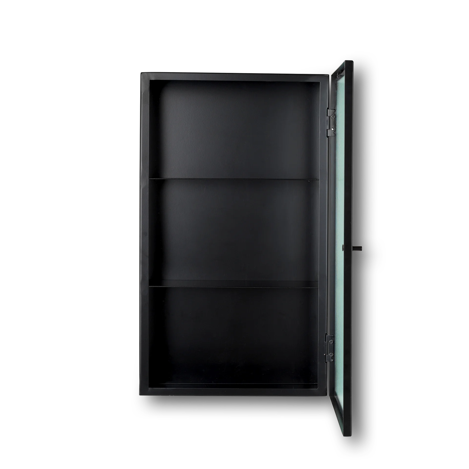 Haze Wall Cabinet by Ferm Living #Reeded glass/Black