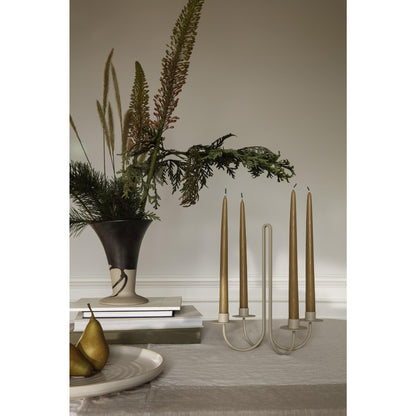 Ferm Living Sway Candlestick Cashmere