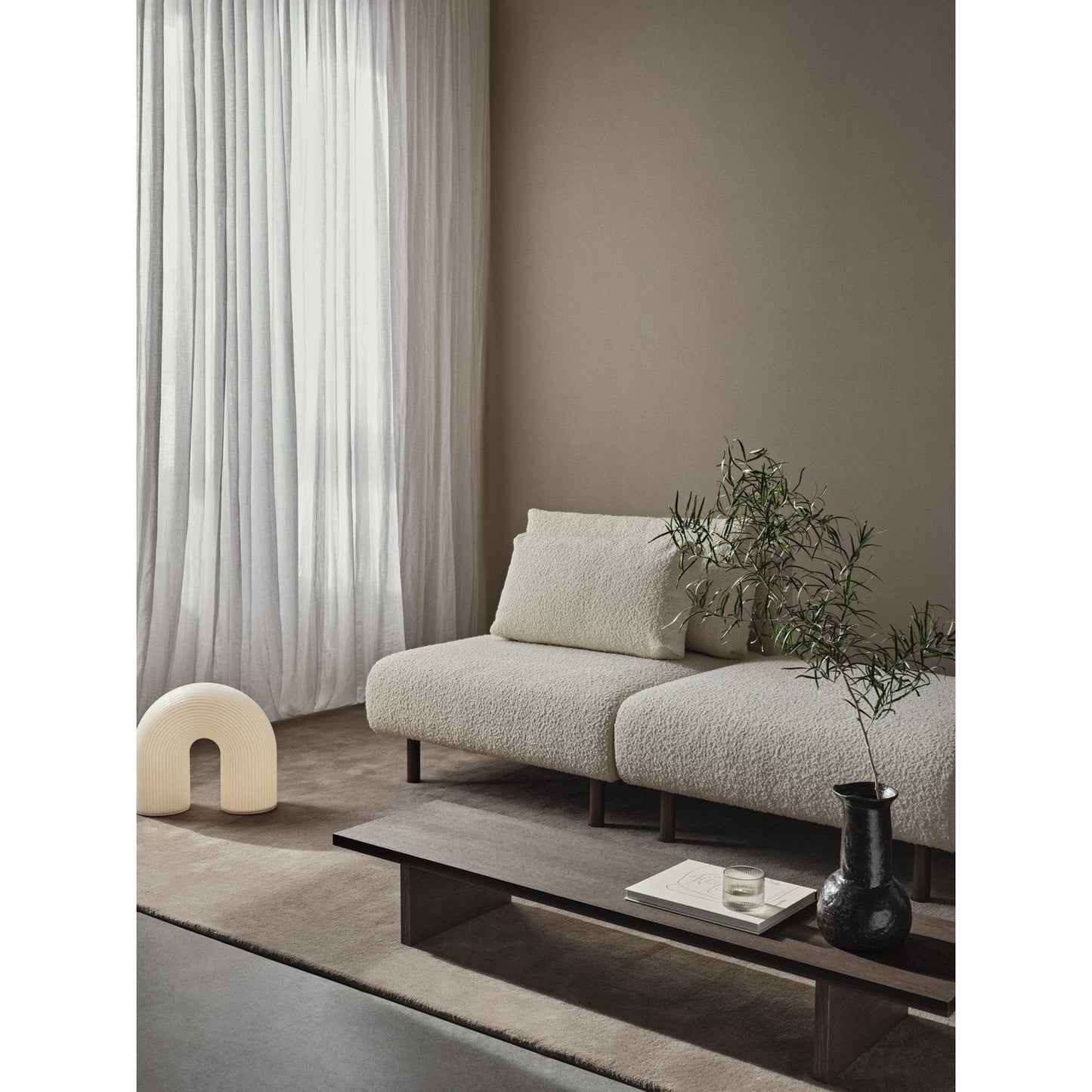 Ferm Living Stille Tufted Carpet 200x300 Off-White