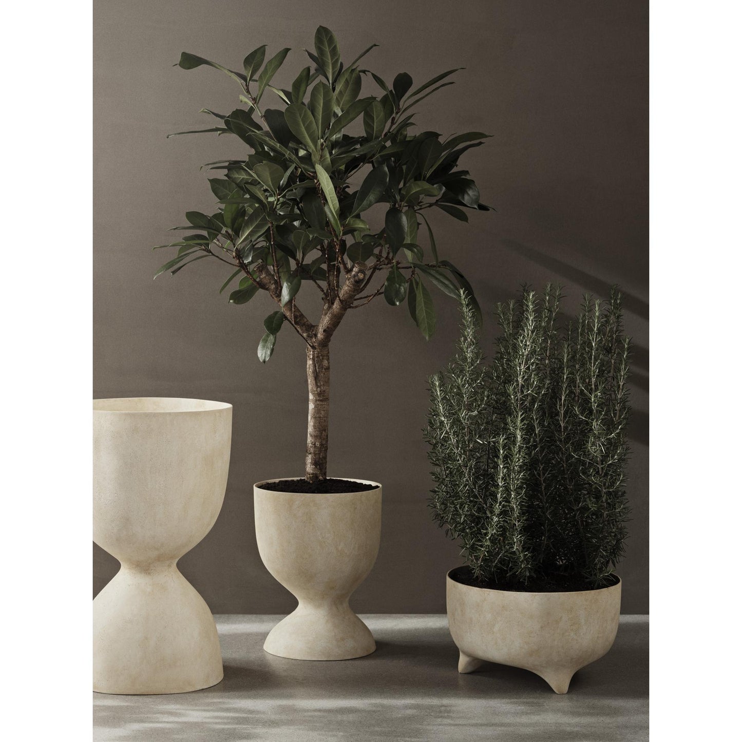 Ferm Living Evoke Pot H45 Warm Sand