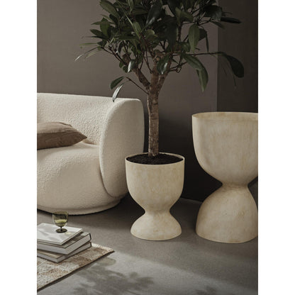 Ferm Living Evoke Pot H45 Warm Sand
