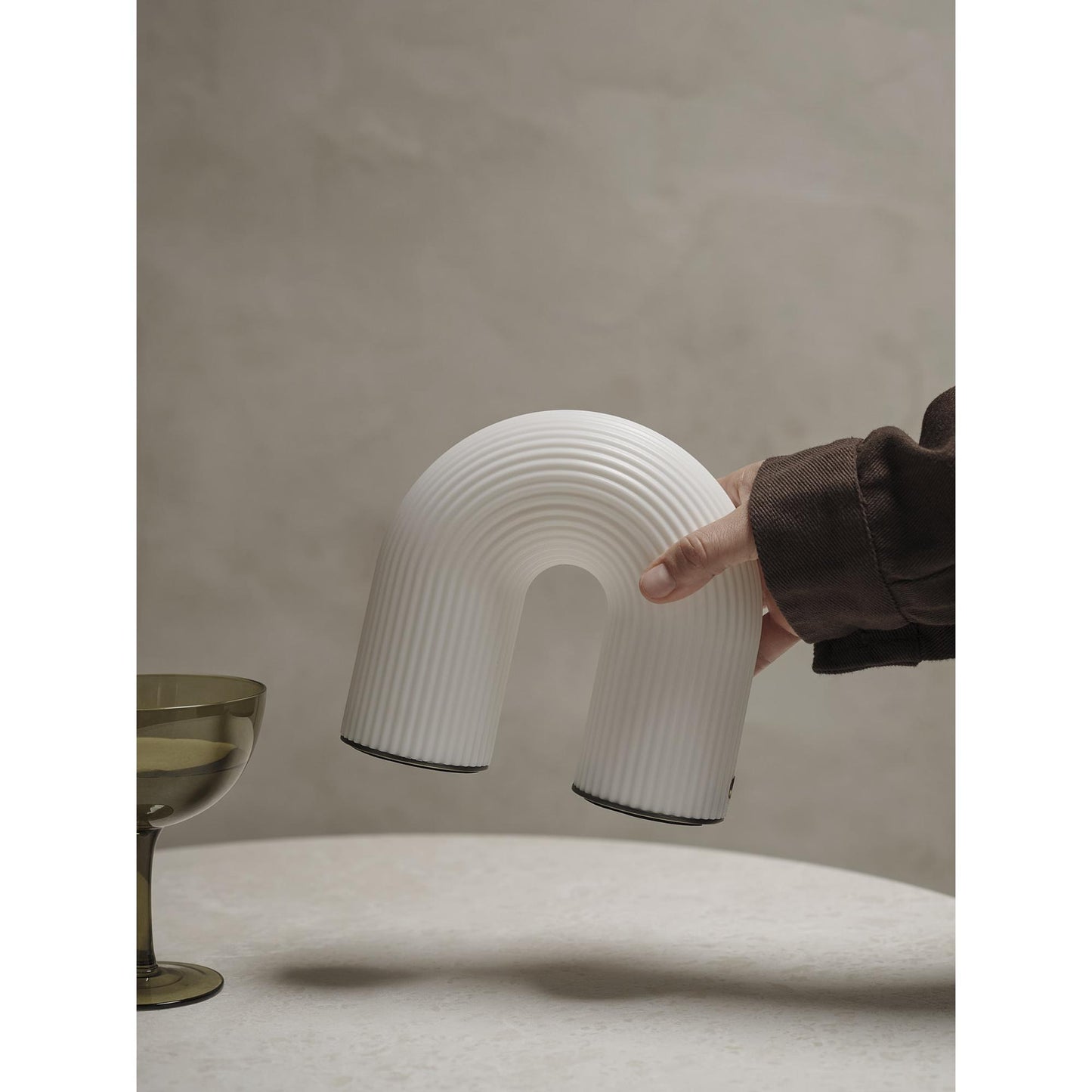 Ferm Living Vuelta Portable Lamp White
