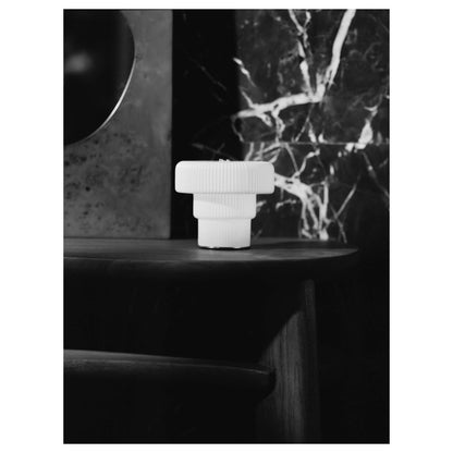 Ferm Living Ripple Portable Lamp H10 White