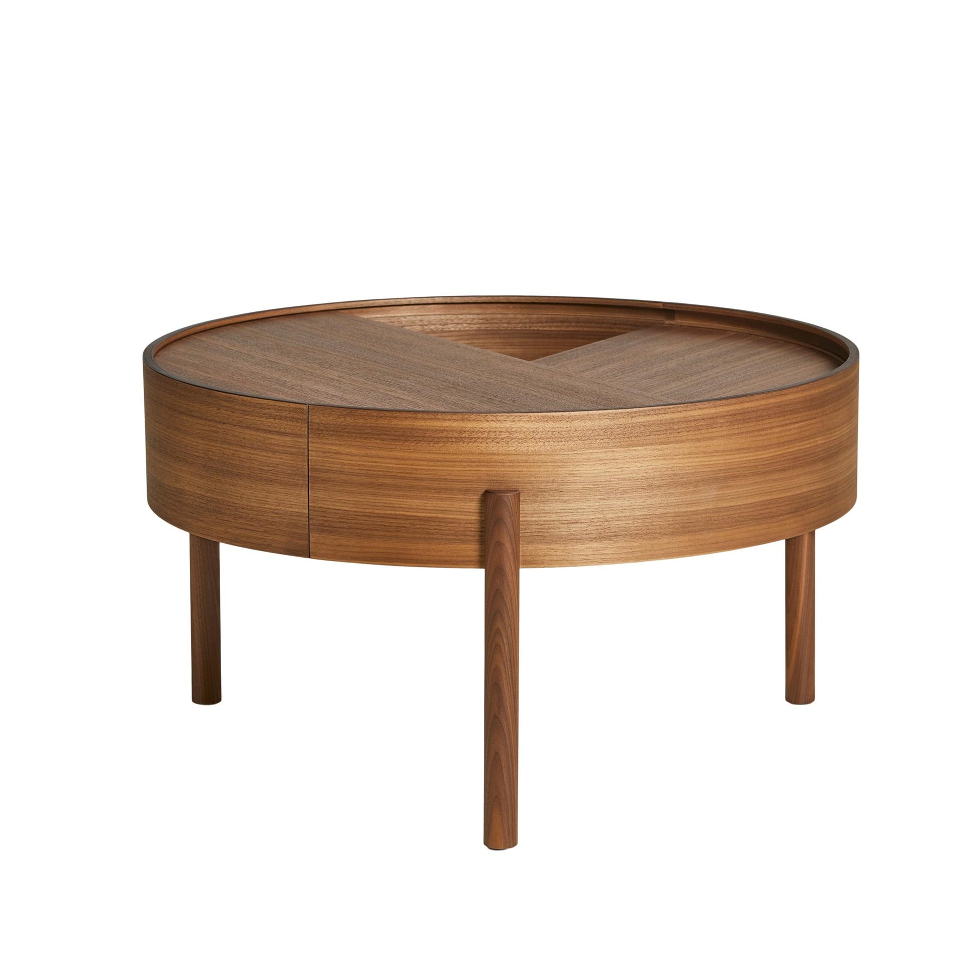 Arc Coffee Table Ø66 by WOUD #Walnut