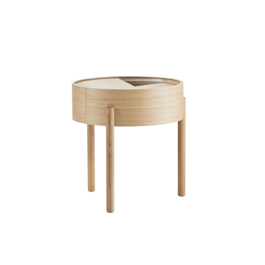 Arc Coffee Table Ø42 by WOUD #Oiled Oak