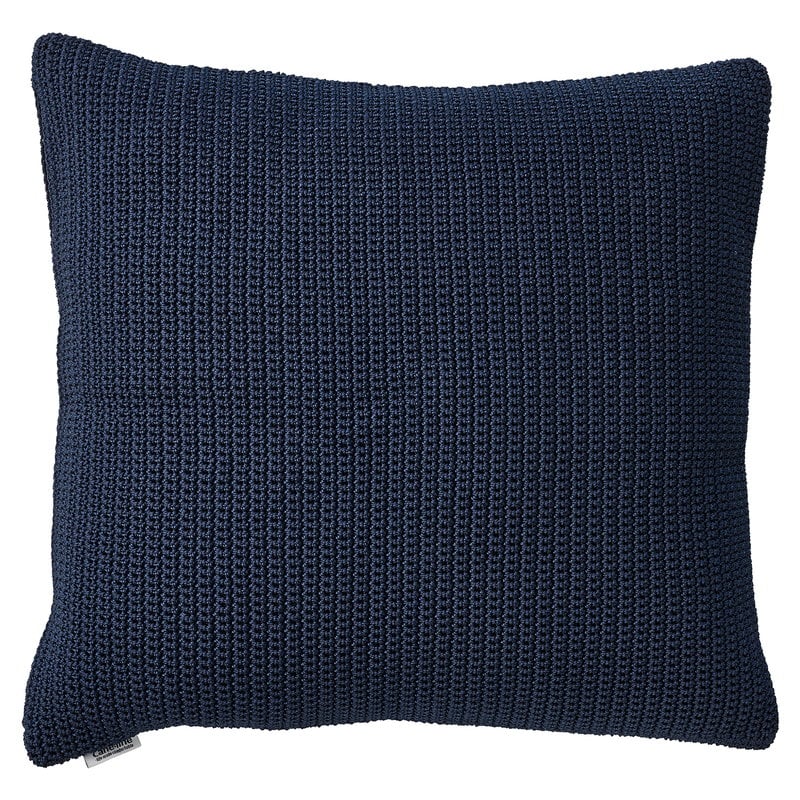 Divine cushion by Cane-line #50 x 50 x 12 cm, midnight blue #